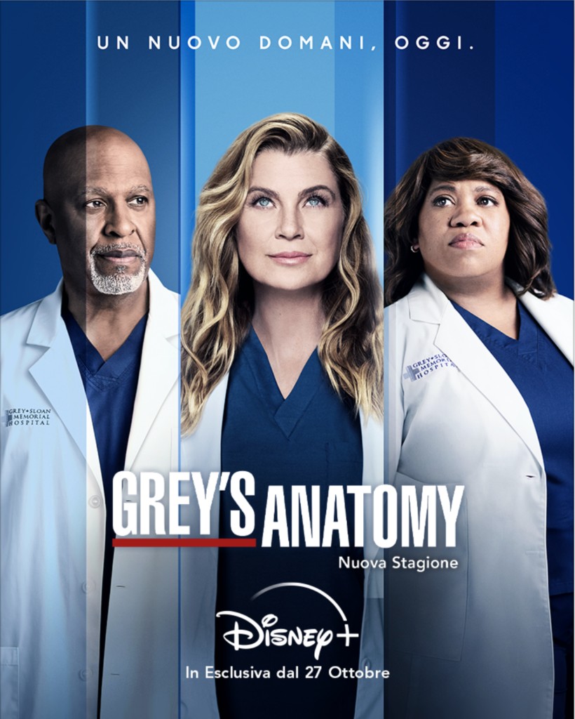 Grey’s Anatomy 18: Dal 27 ottobre su Disney+