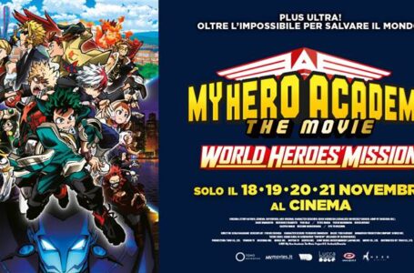 My Hero Academia: World Heroes Mission al cinema solo dal 18 al 21 novembre