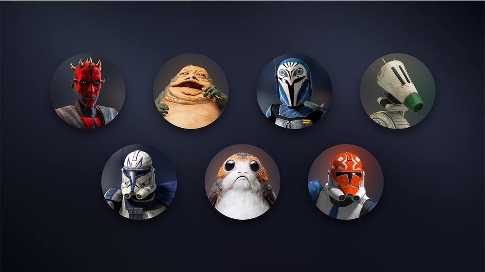 In occasione dello Star Wars Day la piattaforma streaming Disney+ rilascerà sette nuovi avatar per personalizzare il proprio profilo.