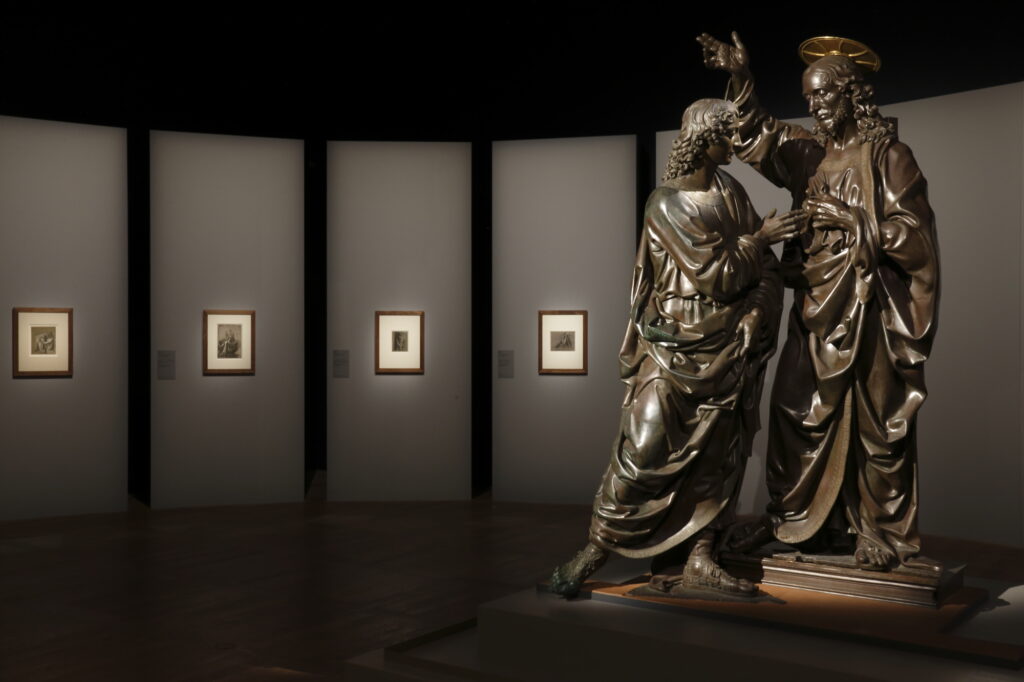 Leonardo da Vinci Exhibition - Exposition Léonard de Vinci (Andrea del Verrochio, Christ and Saint Thomas - Le Christ et saint Thomas) 1 © Musée du Louvre Antoine Mongodin