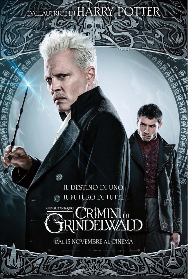 Animali fantastici 3: Johnny Depp non sarà più Grindelwald