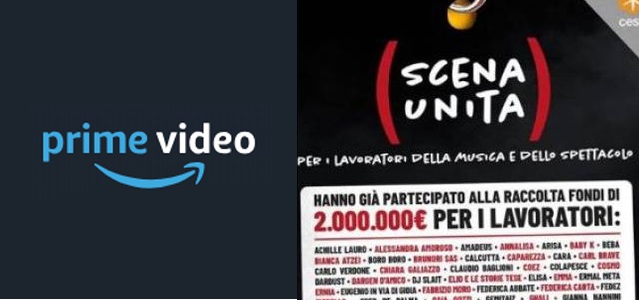 Amazon Prime Video e Amazon Studios donano 1 milione di euro a Scena Unita