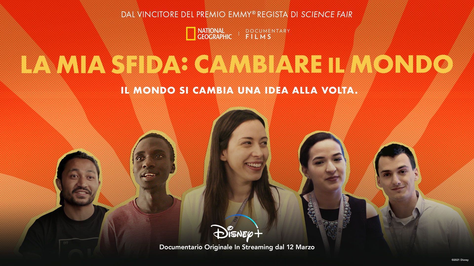 La Mia Sfida: Cambiare il Mondo, dal 12 marzo in esclusive su Disney+