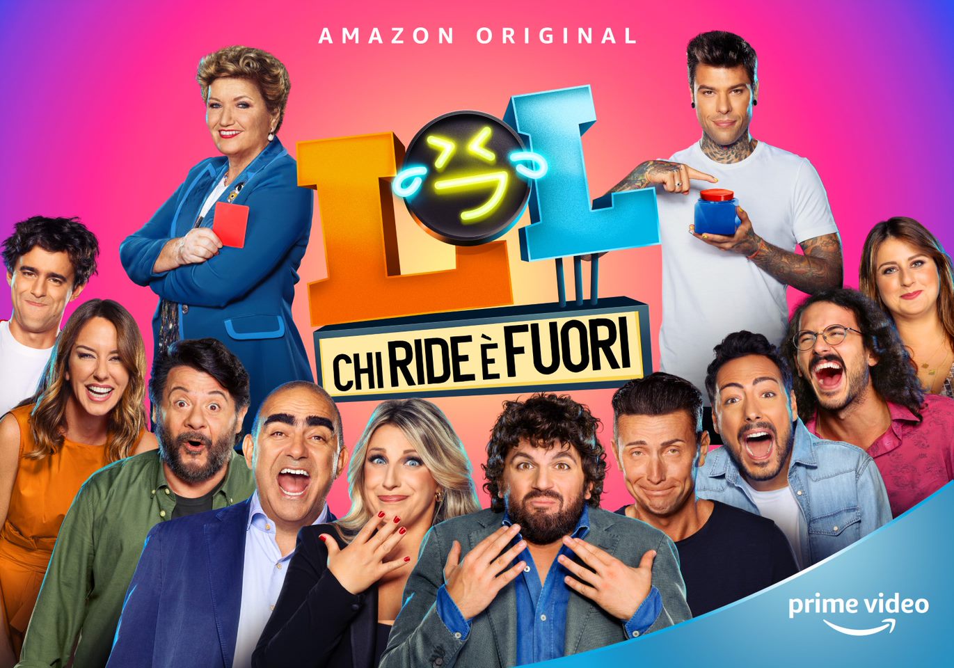 LOL: Chi ride è fuori, Amazon Prime Video rilascia il trailer e poster
