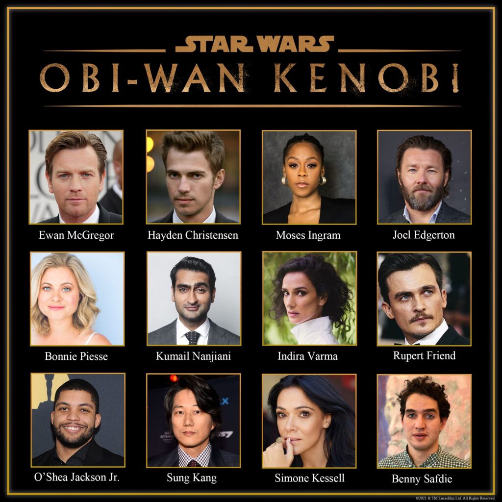 Obi-Wan Kenobi: Annunciato il cast della serie, torna Ewan McGregor