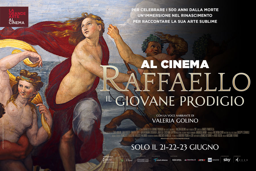 Raffaello il giovane prodigio: Nelle sale italiane solo il 21, 22, 23 giugno