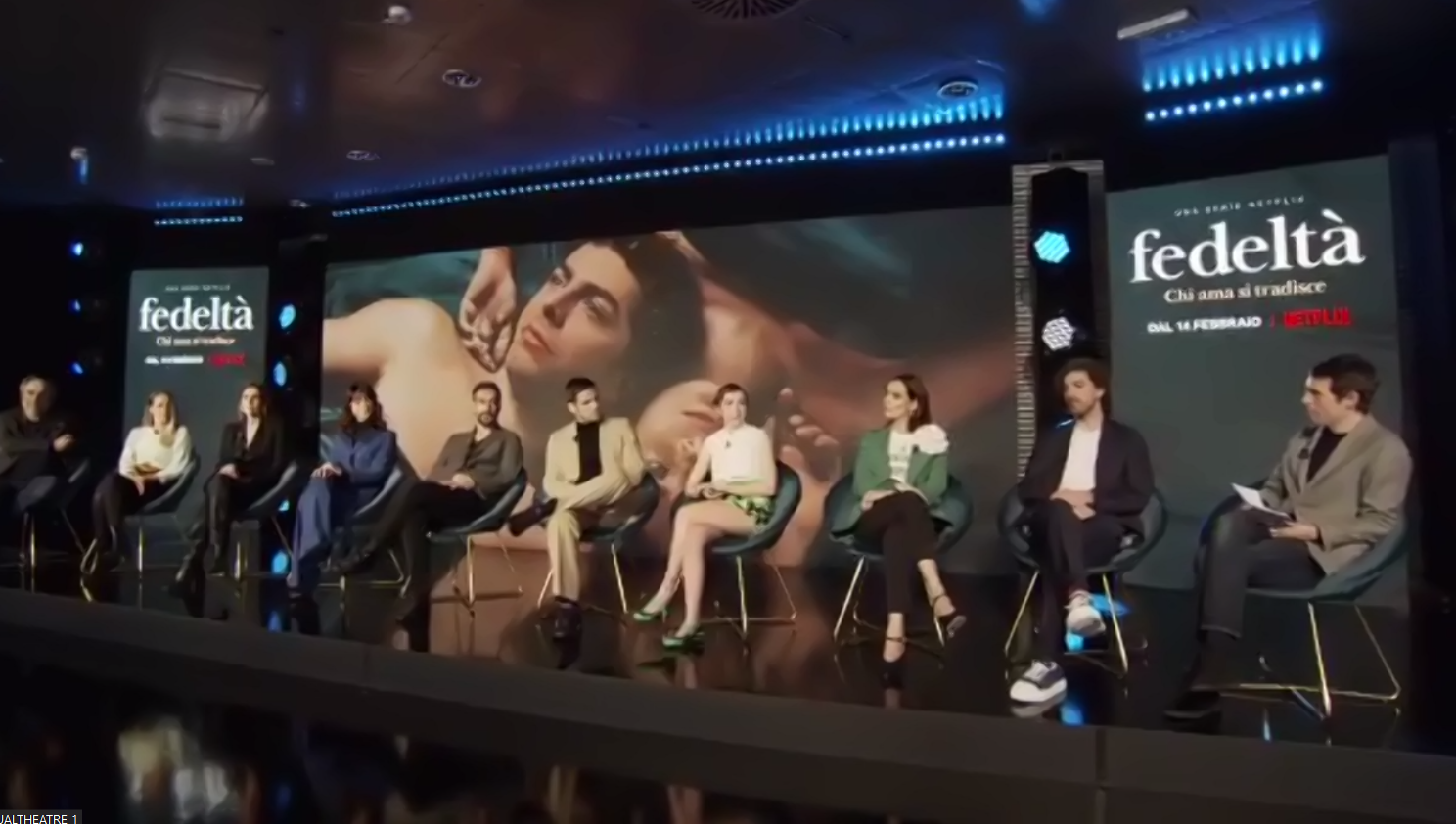Fedeltà: Conferenza stampa della nuova serie italiana Netflix