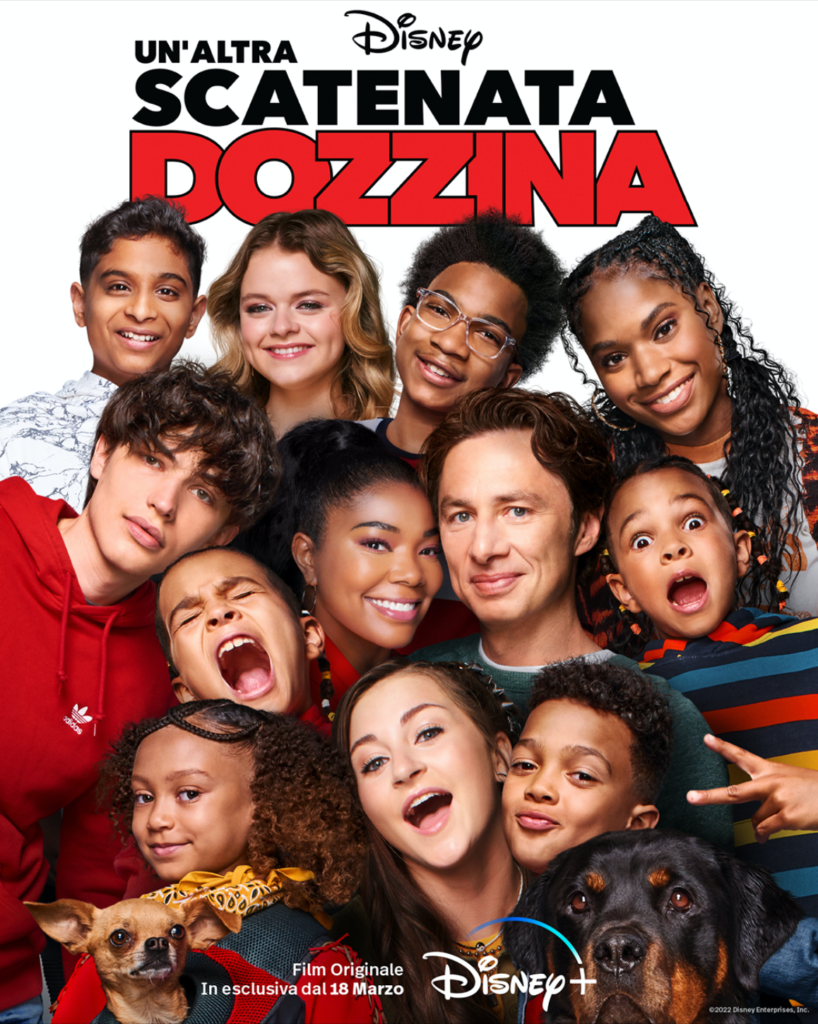Un’altra scatenata dozzina: dal 18 marzo su Disney+