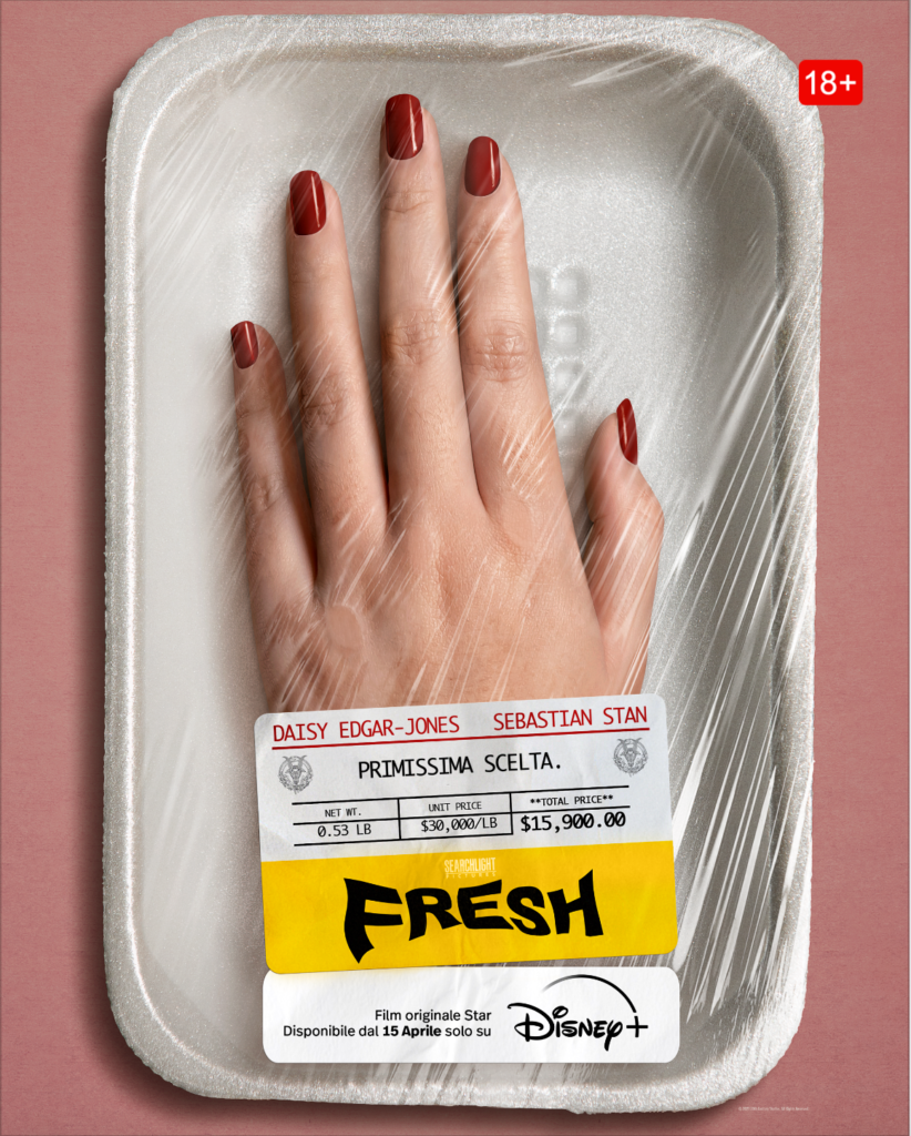 FRESH: Il nuovo film con Sebastian Stan, su Disney+ dal 15 aprile 