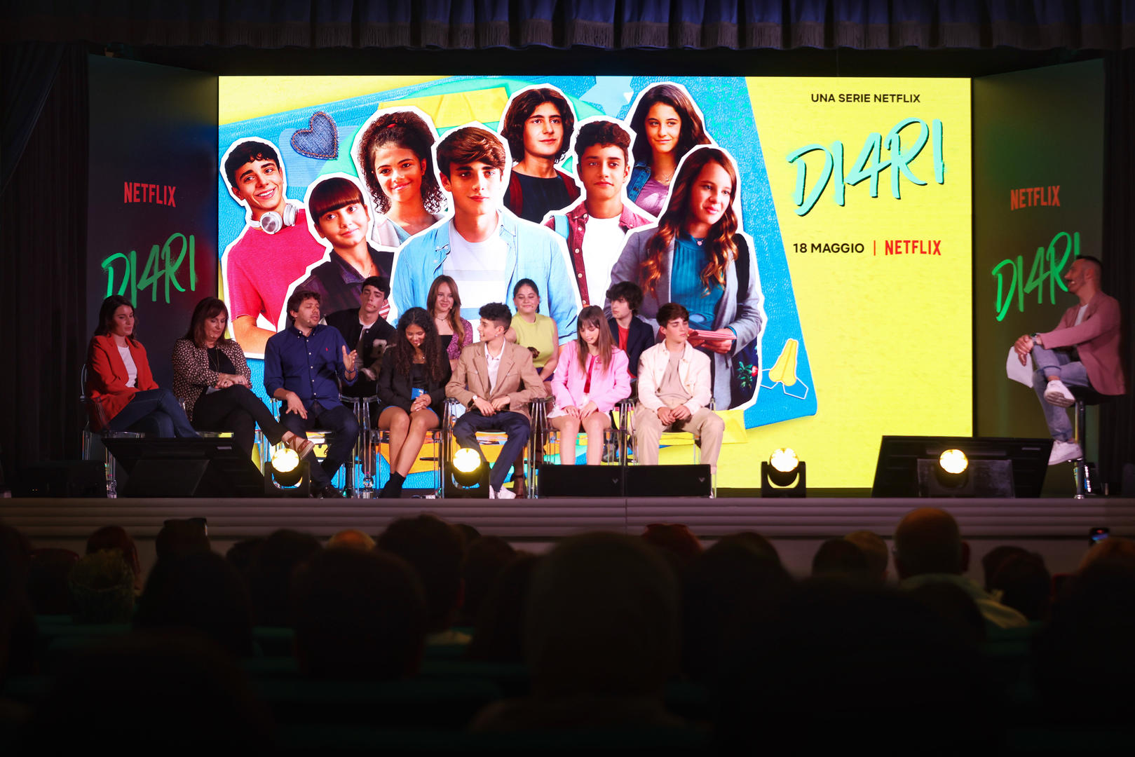 Di4ri: Conferenza Stampa della nuova serie originale Netflix per ragazzi