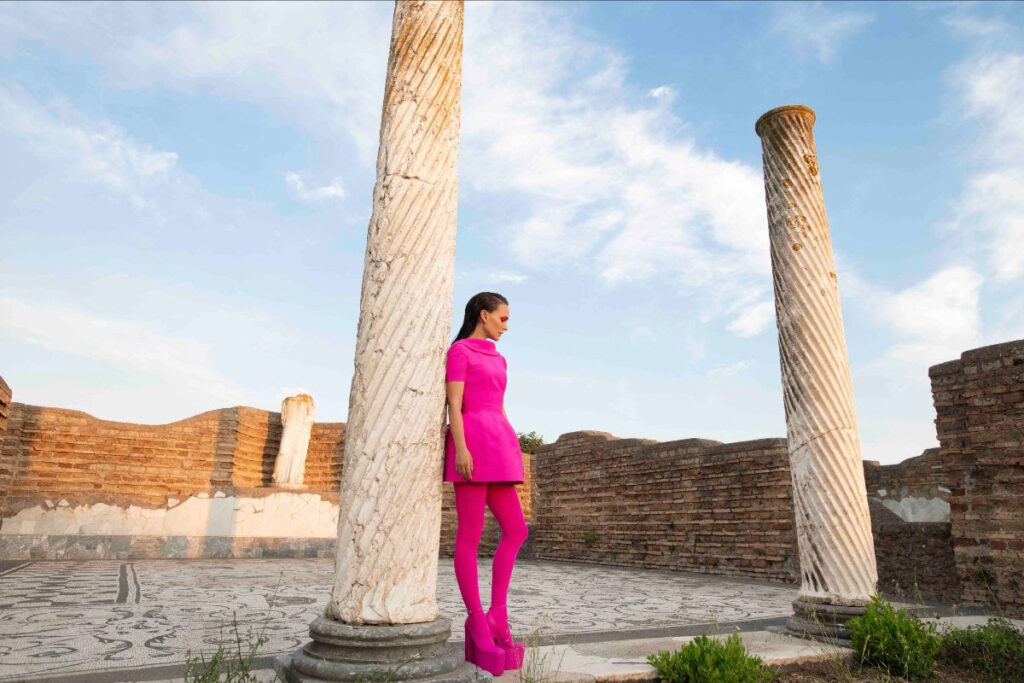 Thor: Love and Thunder, Natalie Portman al Parco Archeologico di Ostia Antica