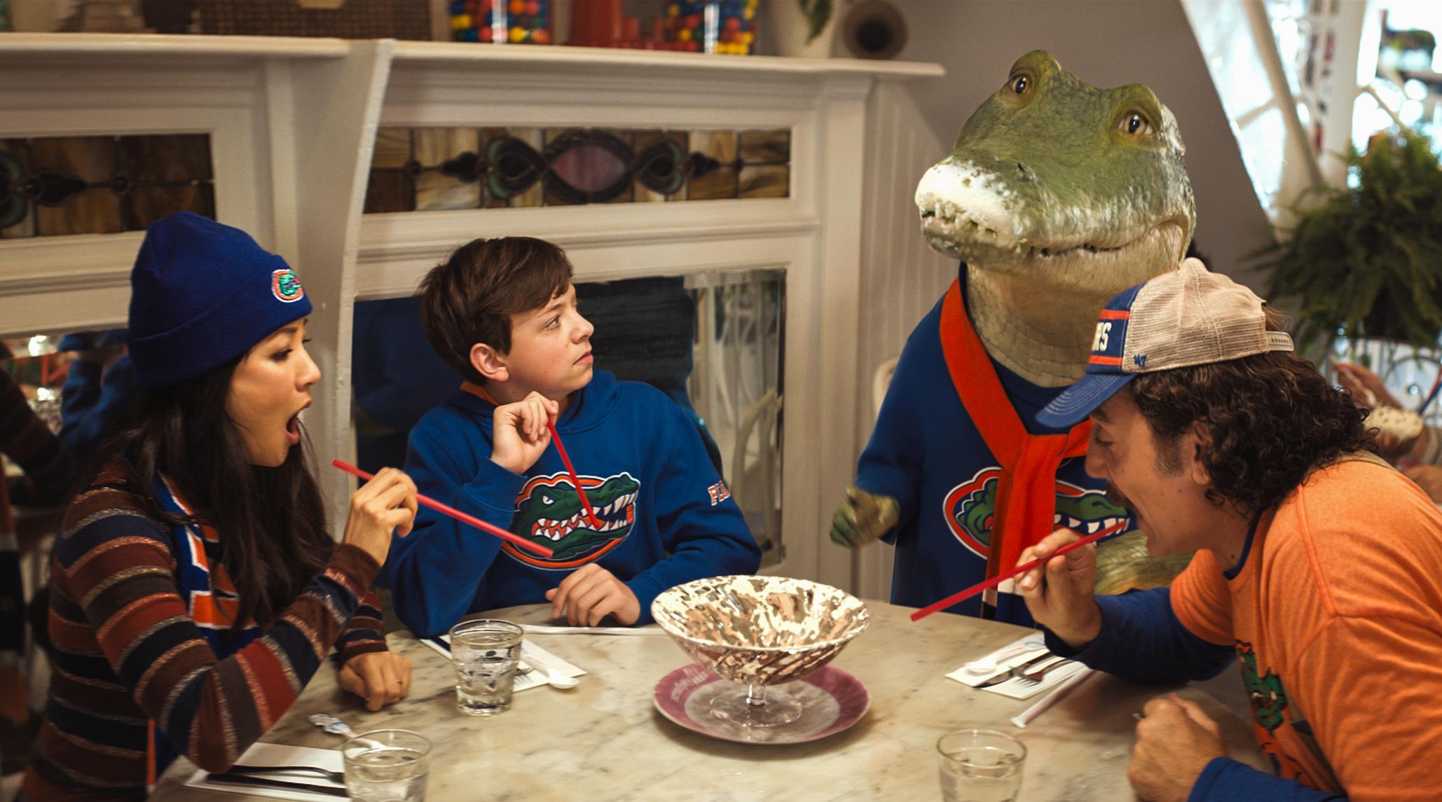 Luigi Strangis è la voce italiana del protagonista ne Il Talento di Mr. Crocodile