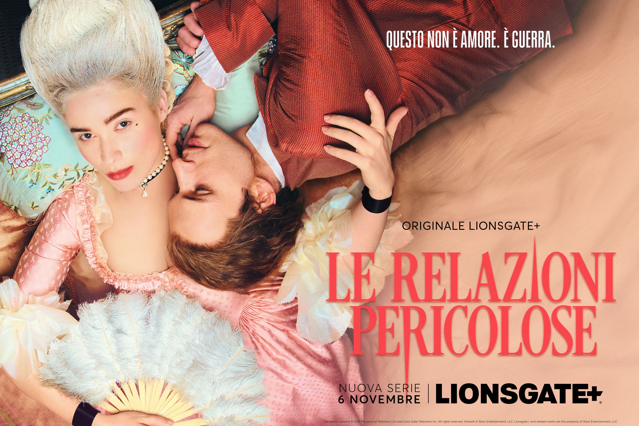 Le relazioni pericolose: Trailer e poster dell’audace nuova serie con Alice Englert e Nicholas Denton