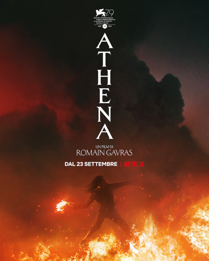 ATHENA Il film di Romain Gavras dal 23 settembre su Netflix