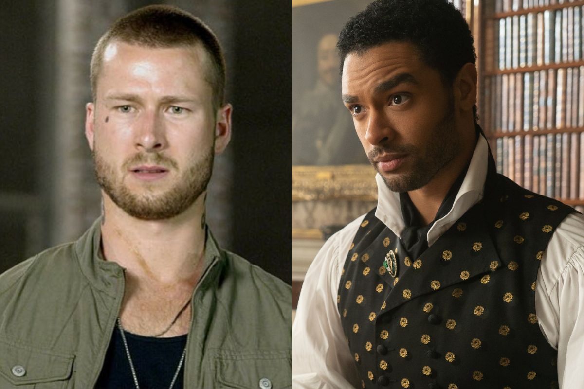 Regé-Jean Page e Glen Powell
