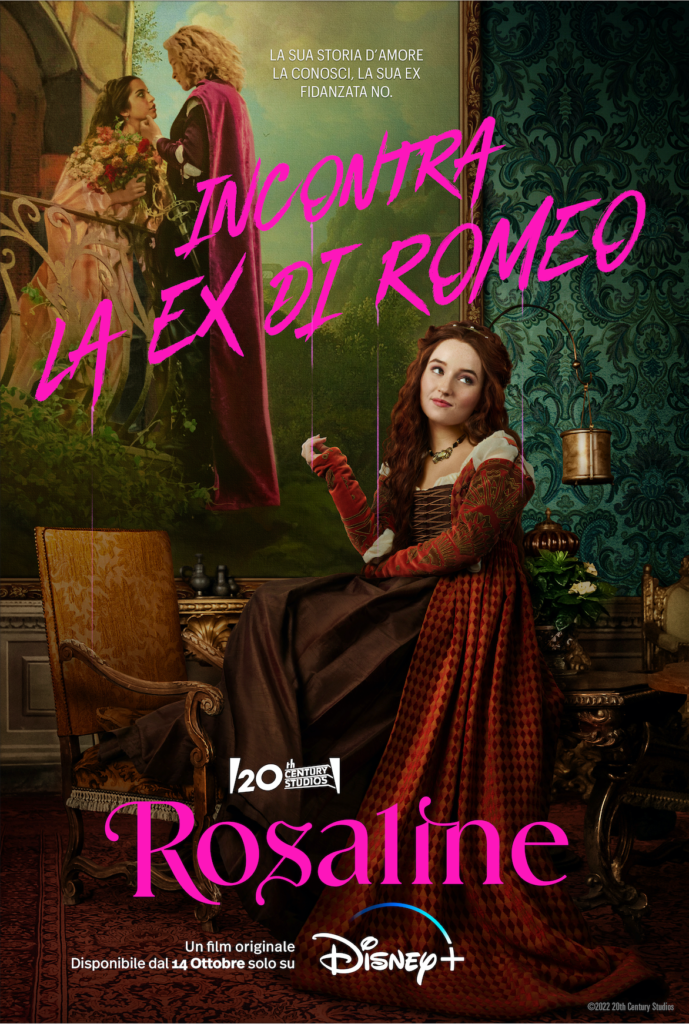 Rosaline: Trailer e prime immagini della nuova commedia romantica di DIsney+