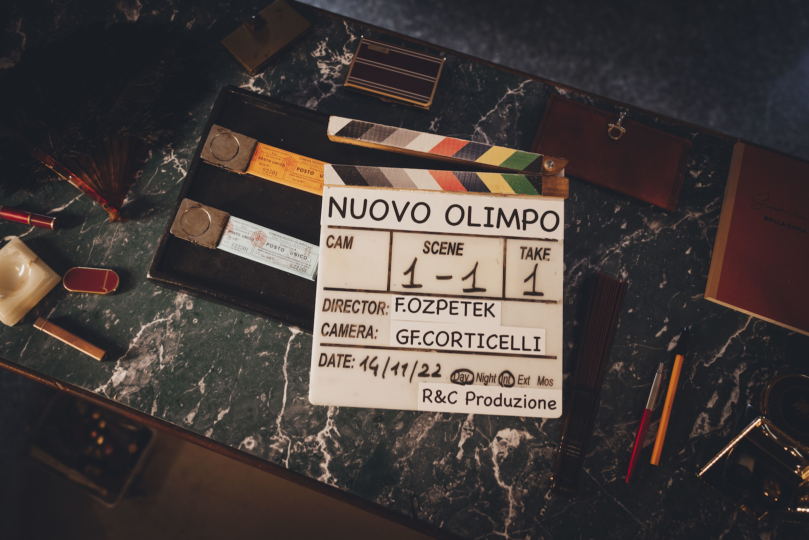 Nuovo Olimpo: Netflix annuncia le riprese del film di Ferzan Ozpetek. Credits: Foto di Virginia Bettoja / Netflix