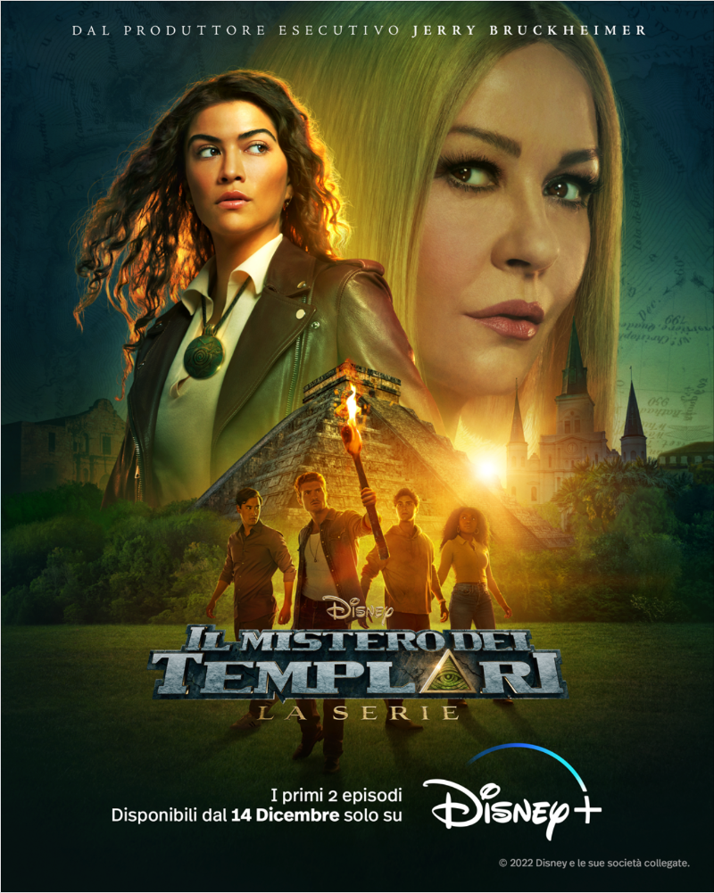 Il mistero dei templari – La serie, dal 14 dicembre su Disney+