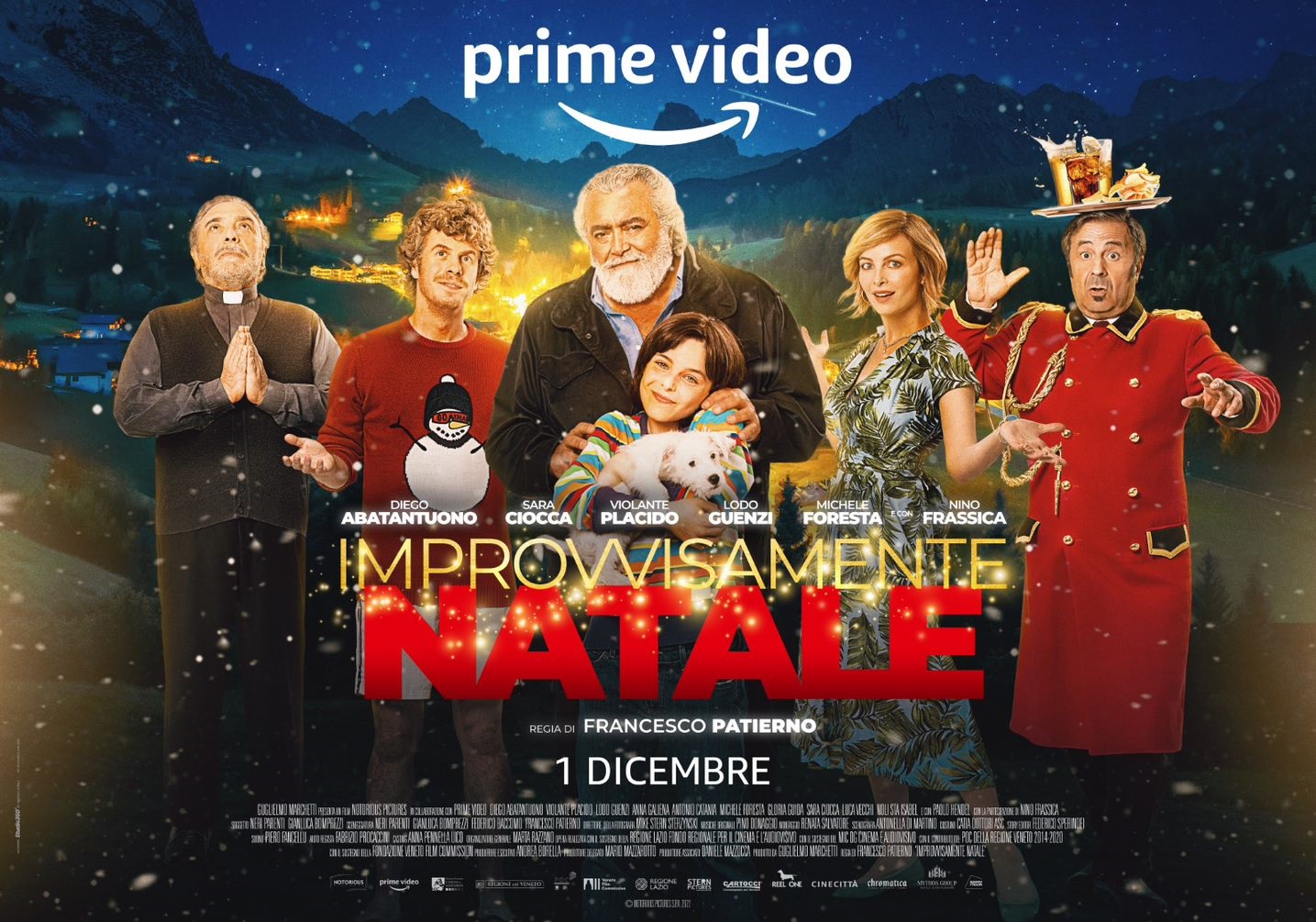 Improvvisamente Natale, il film con Diego Abatantuono dal 1° dicembre su Prime Video