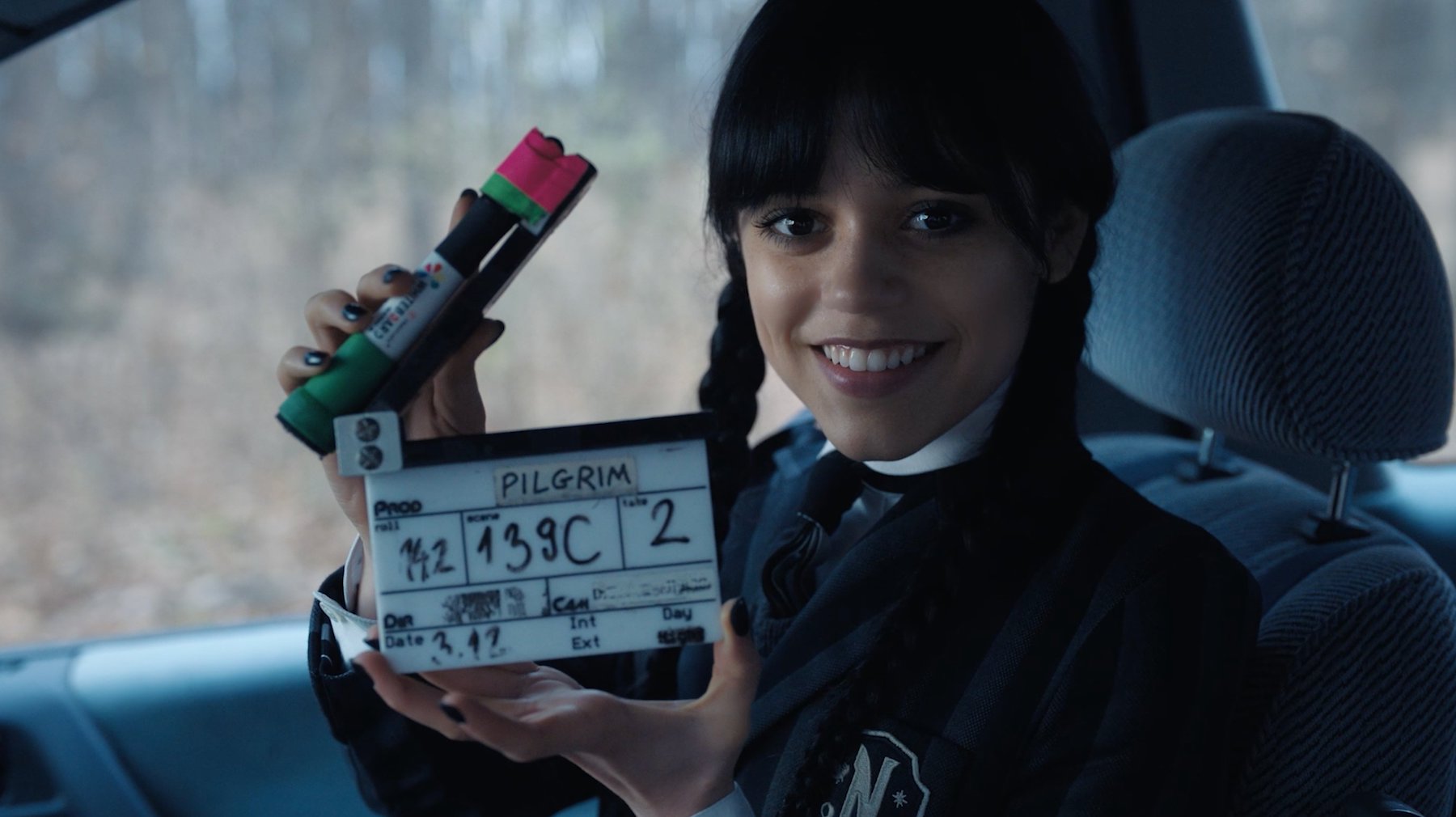 mercoledi bloopers