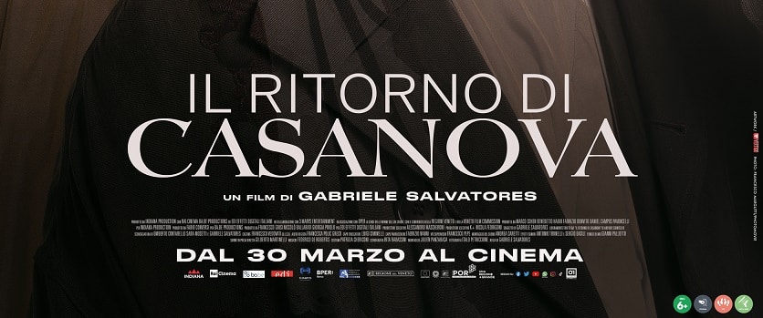 Il ritorno di Casanova: Il nuovo film di Gabriele Salvatores dal 30 marzo al cinema