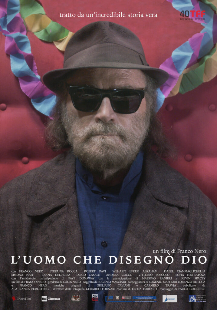 L’uomo che disegnò Dio: Kevin Spacey nel nuovo film di Franco Nero