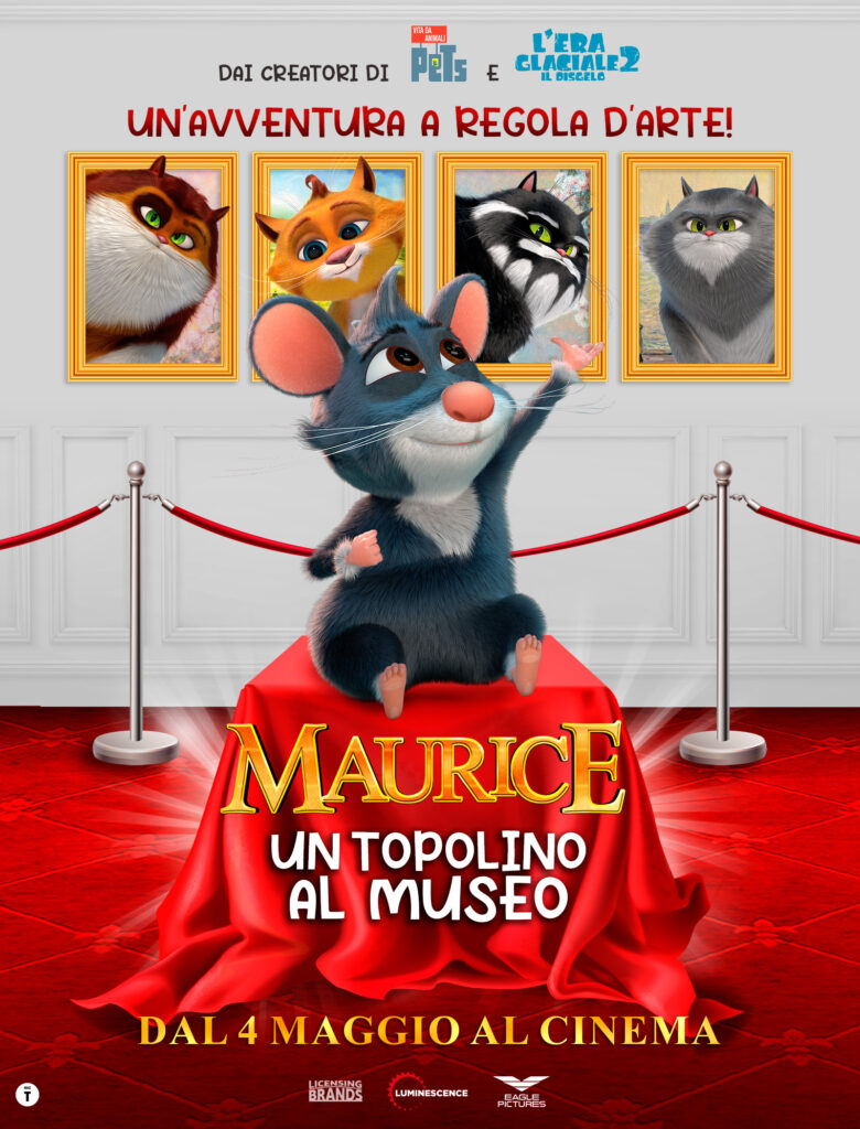 Maurice: un topolino al museo, dal 4 Maggio al cinema | TRAILER