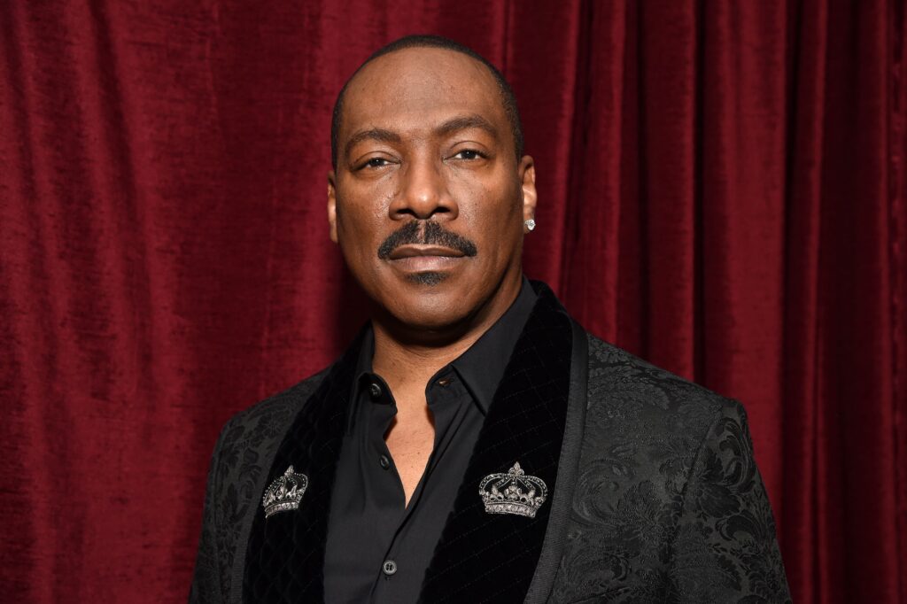 Buon Natale da Candy Cane Lane: Il nuovo film con Eddie Murphy, dal 1 dicembre su Prime Video Credit: Michael Kovac / Getty Images
