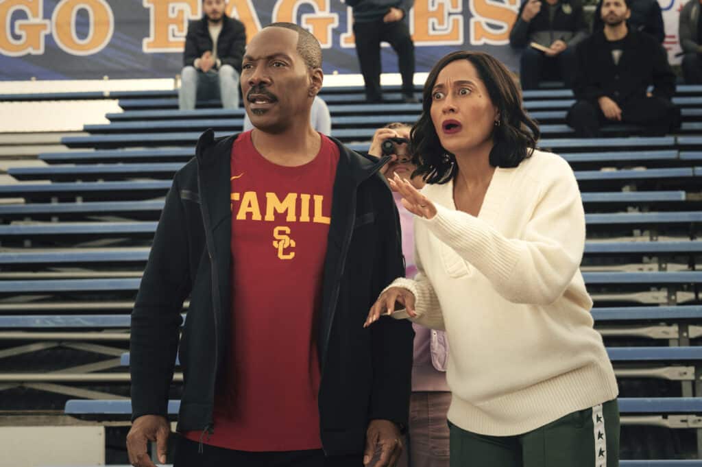 Buon Natale da Candy Cane Lane: Prime immagini del nuovo film con Eddie Murphy