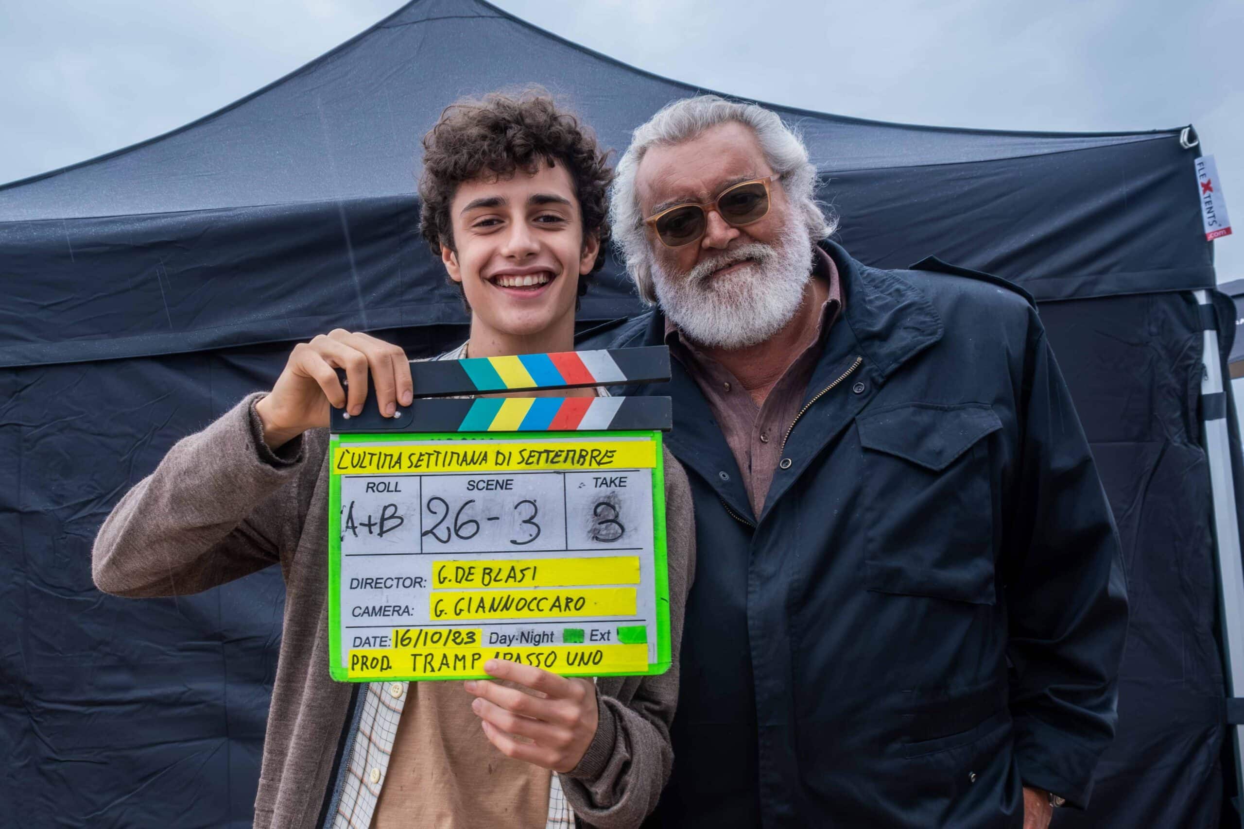 L’ultima settimana di settembre: Iniziate le riprese del film con Diego Abatantuono e Biagio Venditti