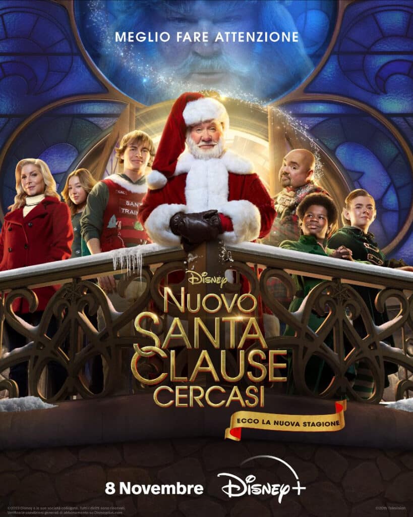 Nuovo Santa Clause Cercasi 2: Su Disney+ dall'8 Novembre  
