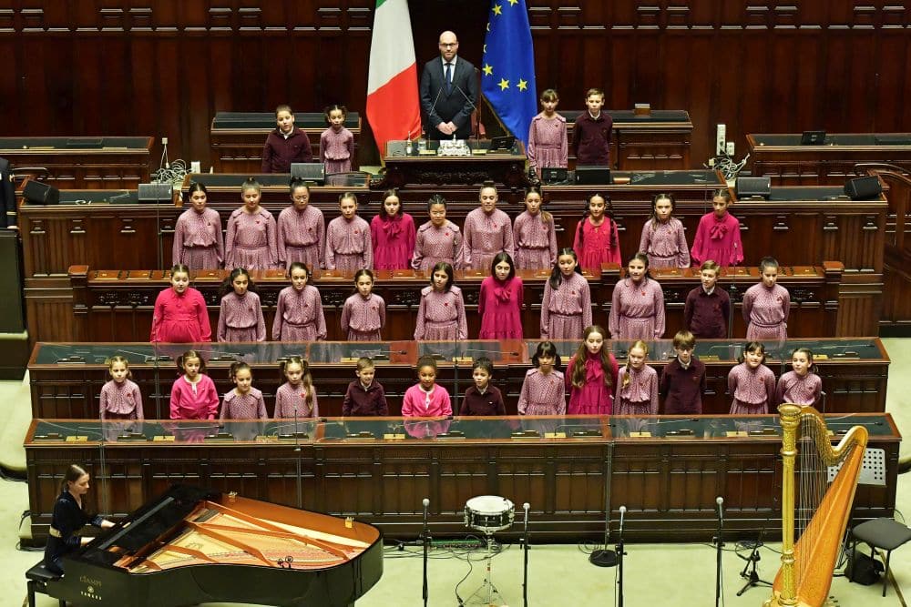 Il Piccolo Coro dell’Antoniano si esibirà alla Camera dei deputati domani 23 Dicembre