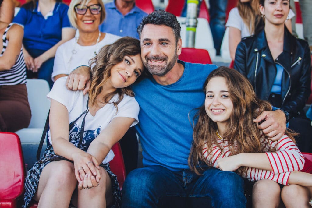 I Fantastici 5 Raoul Bova, Rachele Luschi e Giulia Patrignani
