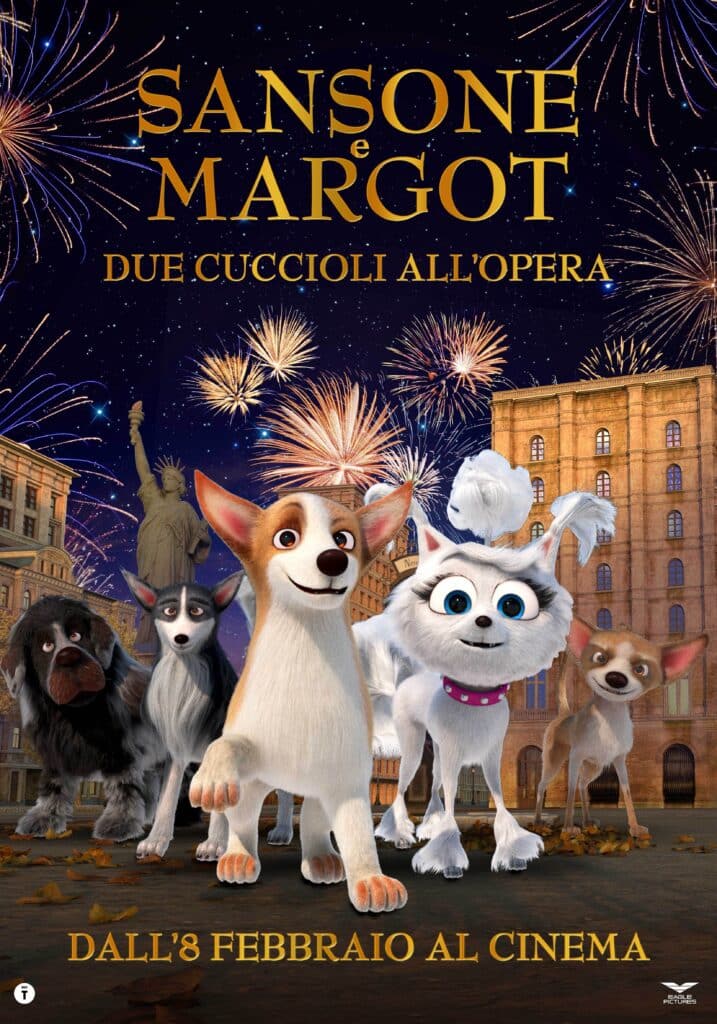 Sansone e Margot: due cuccioli all'Opera, dall'8 febbraio al cinema | TRAILER