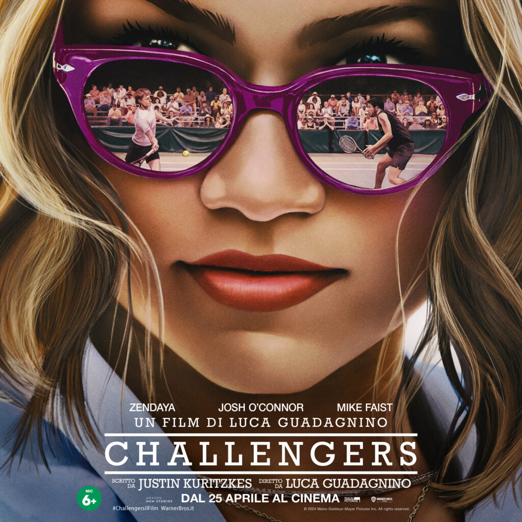 Challengers: Il nuovo trailer del film di Luca Guadagnino con Zendaya, al cinema dal 25 Aprile