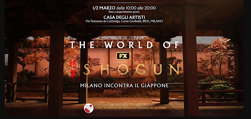 The World of Shōgun: L'evento speciale, arriva a Milano l'1 e il 2 marzo