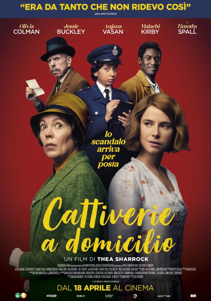 Cattiverie a domicilio: Al cinema dal 18 Aprile il nuovo film con Olivia Colman | TRAILER