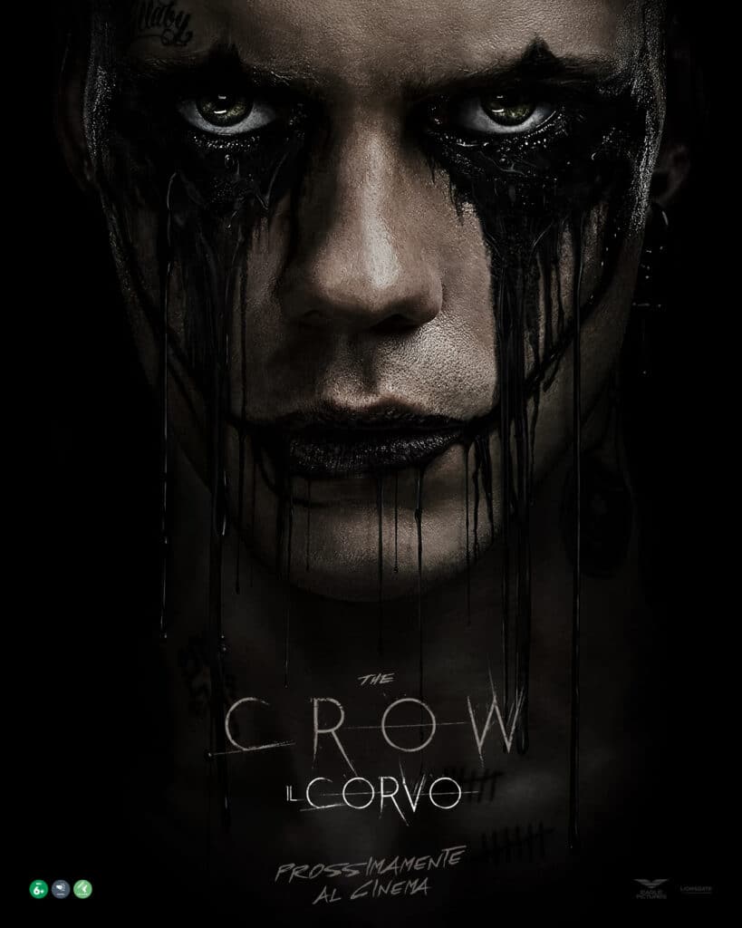 The Crow – Il Corvo: Trailer ufficiale del Reboot con Bill Skarsgård