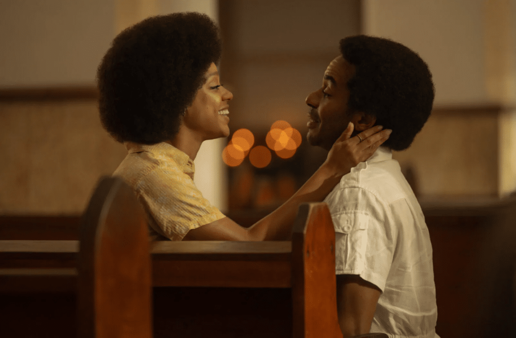 The Big Cigar: Prime immagini della serie con André Holland nei panni di Huey P. Newton, leader delle Pantere Nere