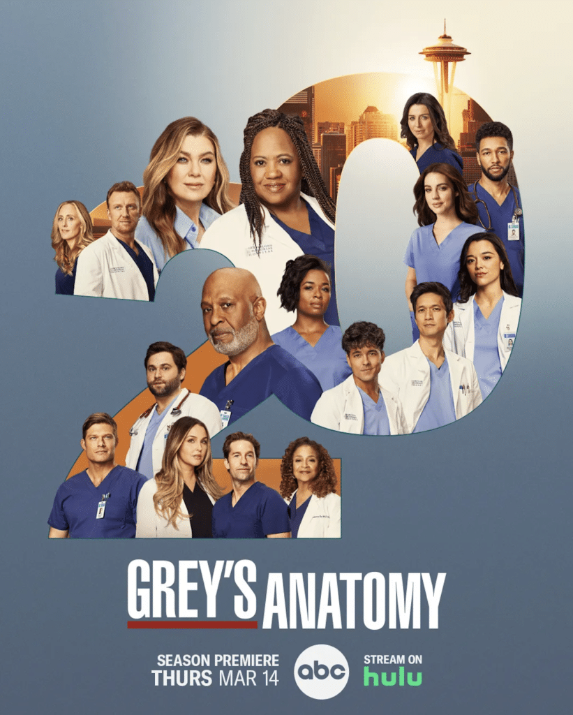 grey's anatomy 20 poster