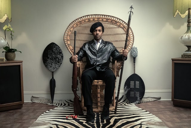 The Big Cigar: Prime immagini della serie con André Holland nei panni di Huey P. Newton, leader delle Pantere Nere