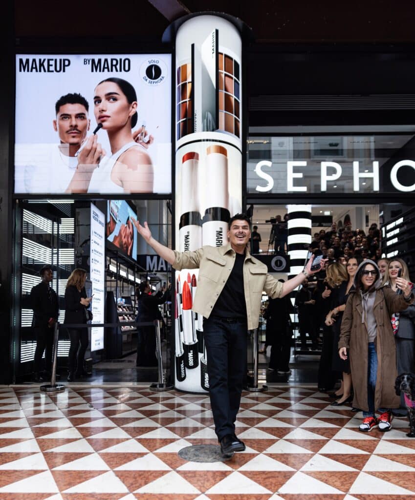 Make up by Mario: Mario Dedivanovic al flagship store Sephora di Milano