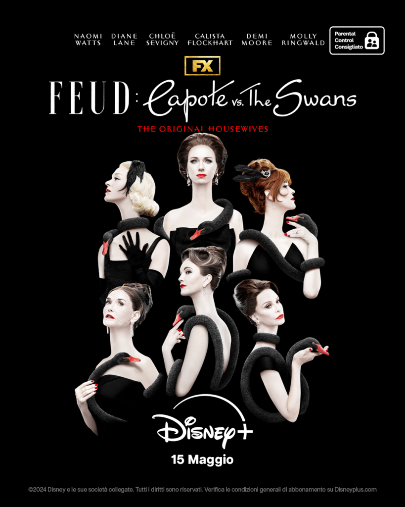 FEUD: Capote Vs. The Swans: Dal 15 maggio su Disney+