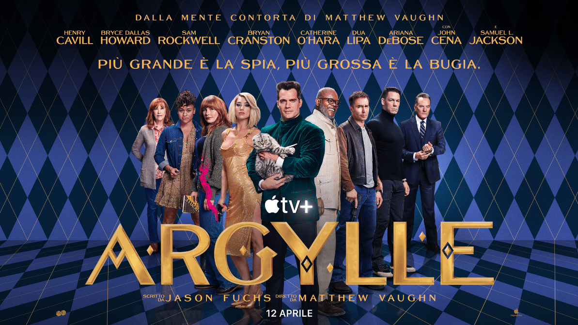 Argylle: Il film con Bryce Dallas Howard, Henry Cavill e Sam Rockwell dal 12 Aprile su Apple TV+
