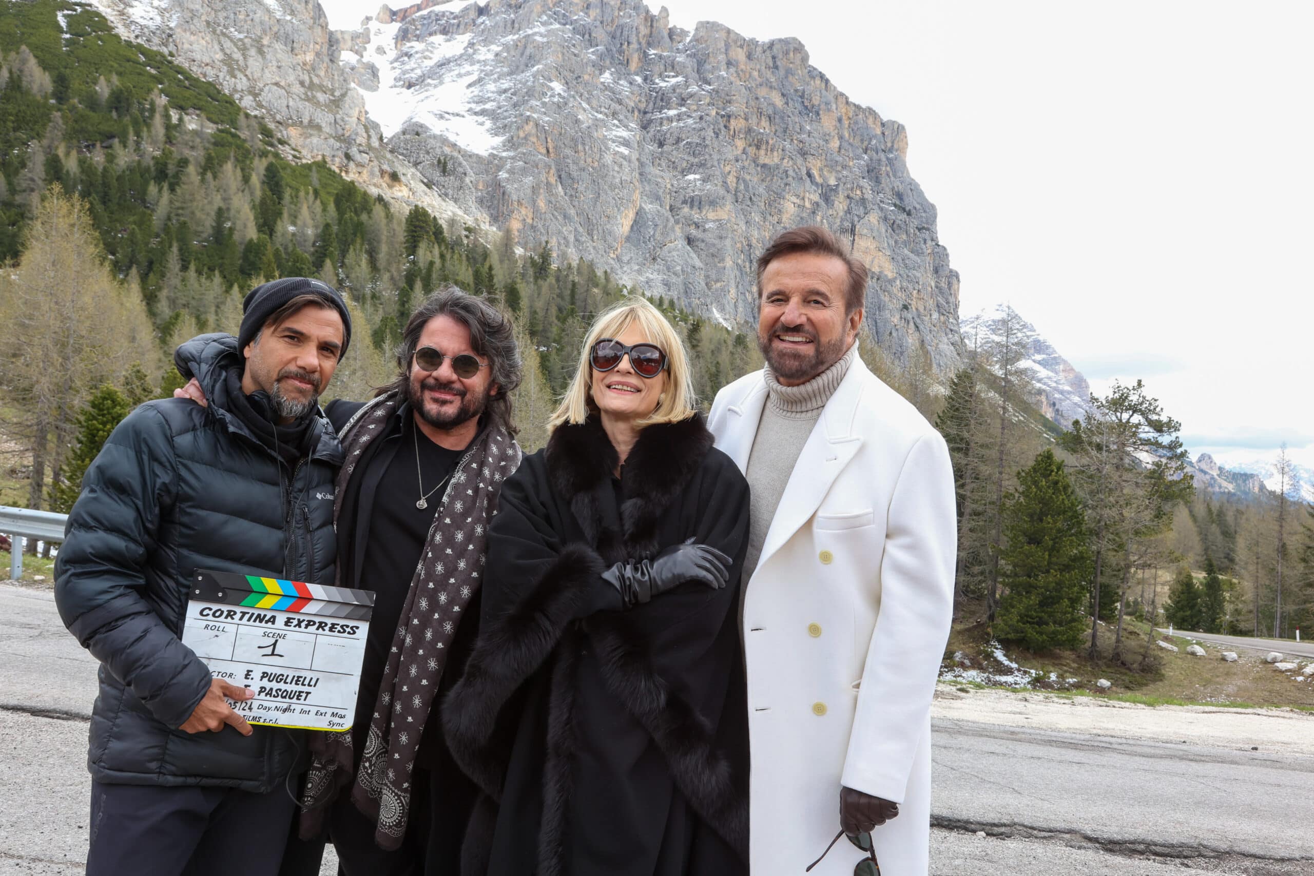 Cortina Express: Riprese in corso per il nuovo Cinepanettone con Christian De Sica e Lillo Petrolo