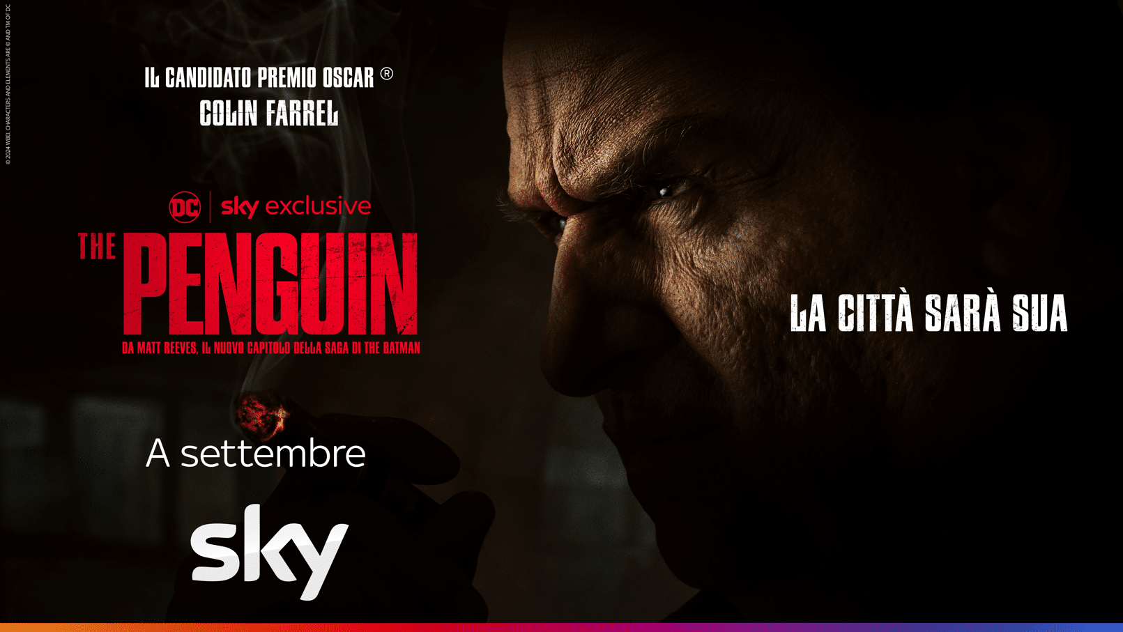 The Penguin: La serie DC con protagonista Colin Farrell, a Settembre su Sky e Now
