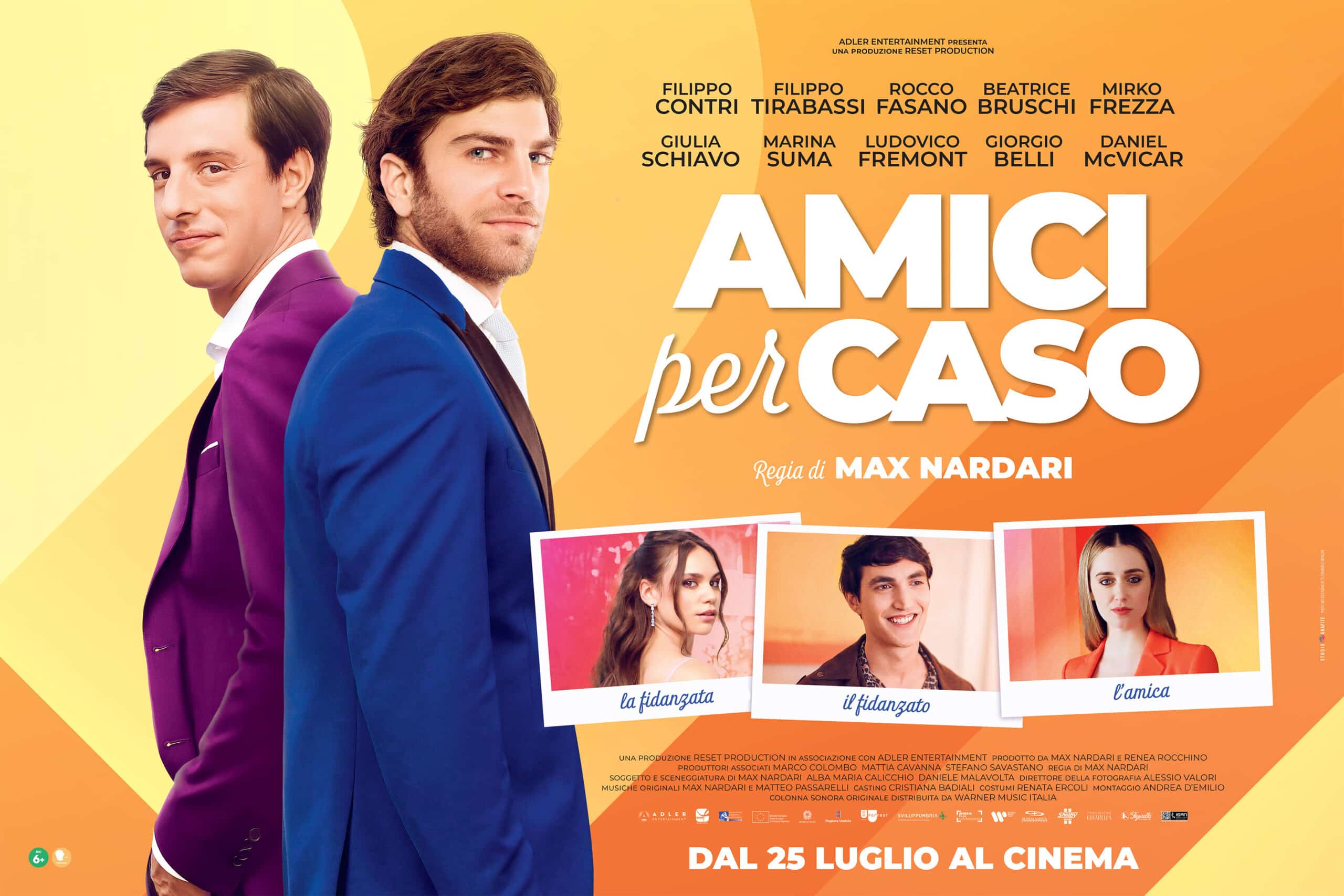 Amici per caso: Il film con Rocco Fasano e Mirko Frezza, al cinema dal 25 Luglio