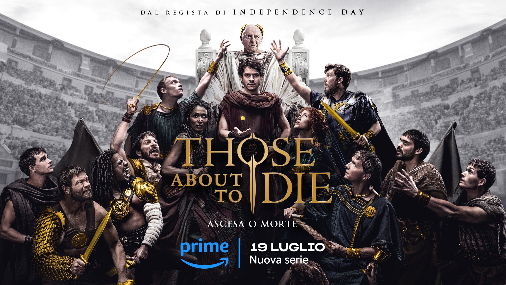 Those About To Die: Trailer e poster della serie storica con Anthony Hopkins e Iwan Rheon