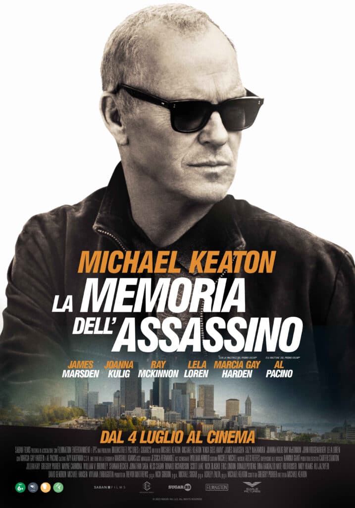 La Memoria dell'Assassino: Dal 4 Luglio al cinema il film diretto e interpretato da Michael Keaton
