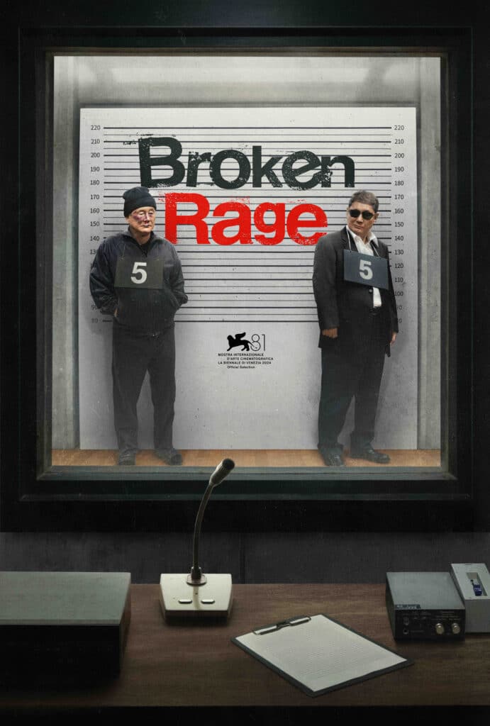 Broken Rage: Prime Video svela le prime immagini del film con Takeshi Kitano, Fuori Concorso a Venezia 81